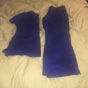 Healing Hands Purple Label Scrub Set (Navy)